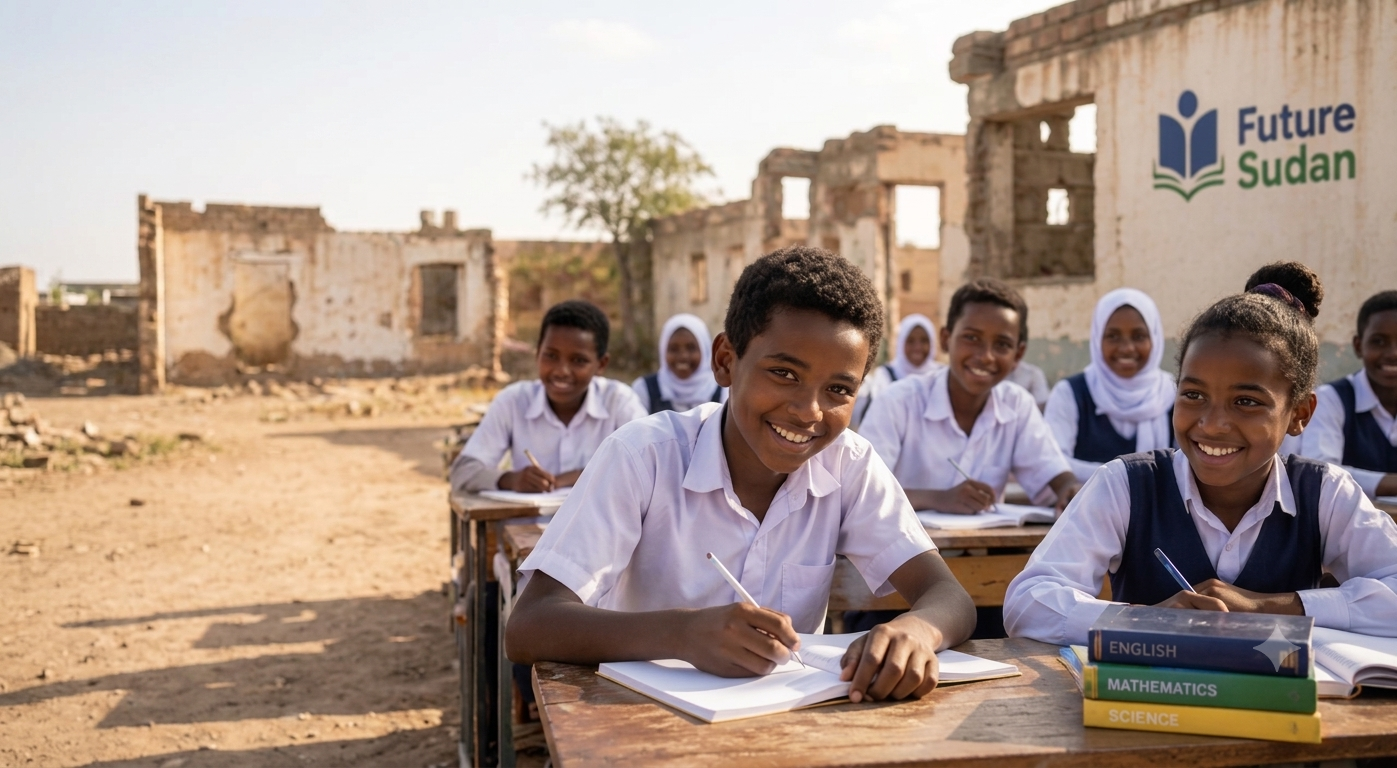 Sudanese students learning via modern ecosystem interface